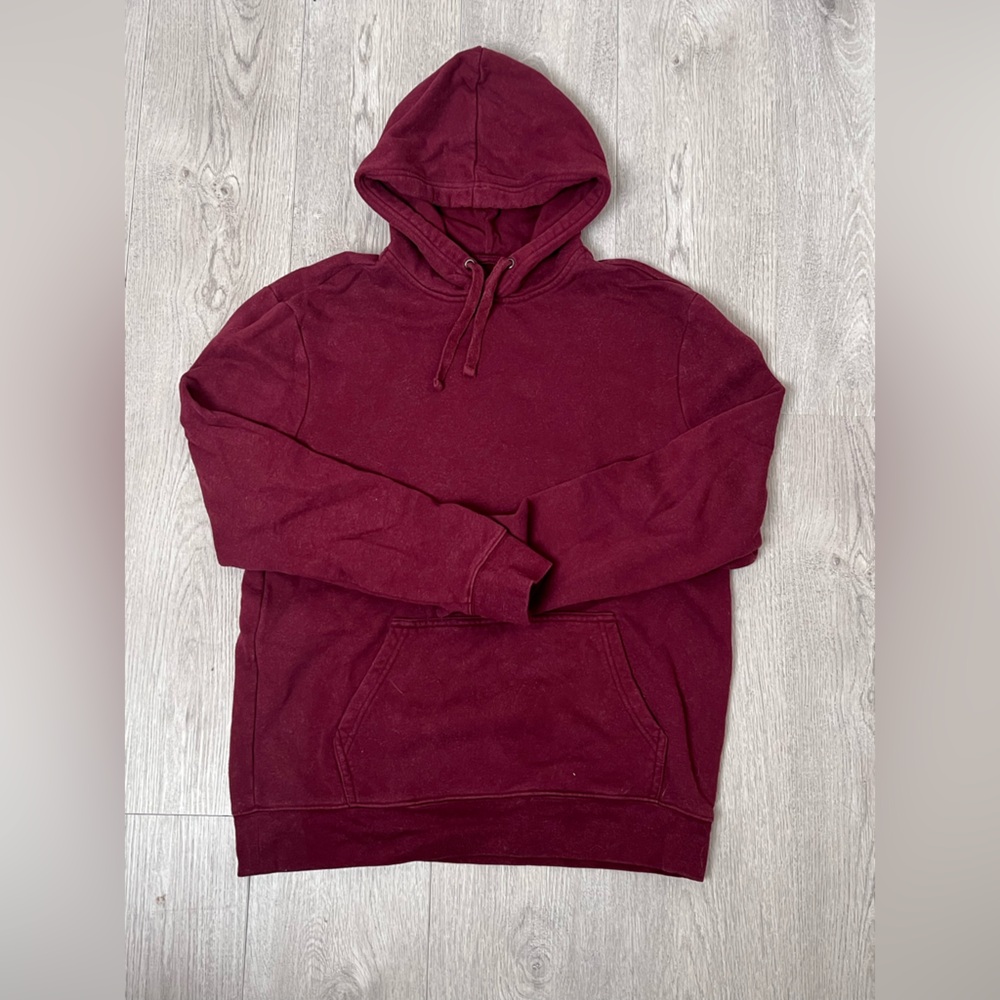 Urban Pipeline Burgundy Hoodie